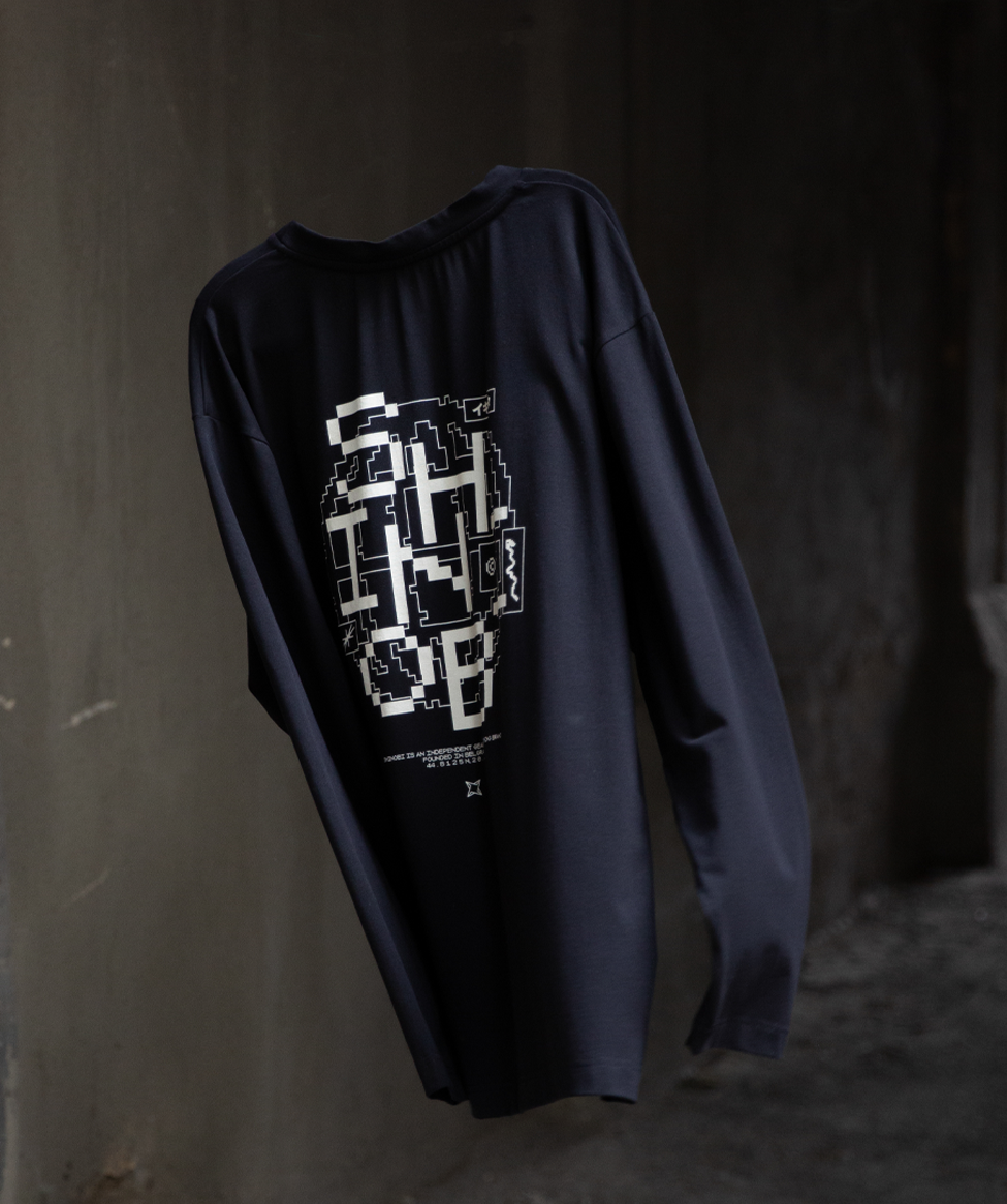 LONG SLEEVE TEE 26 - BLACK