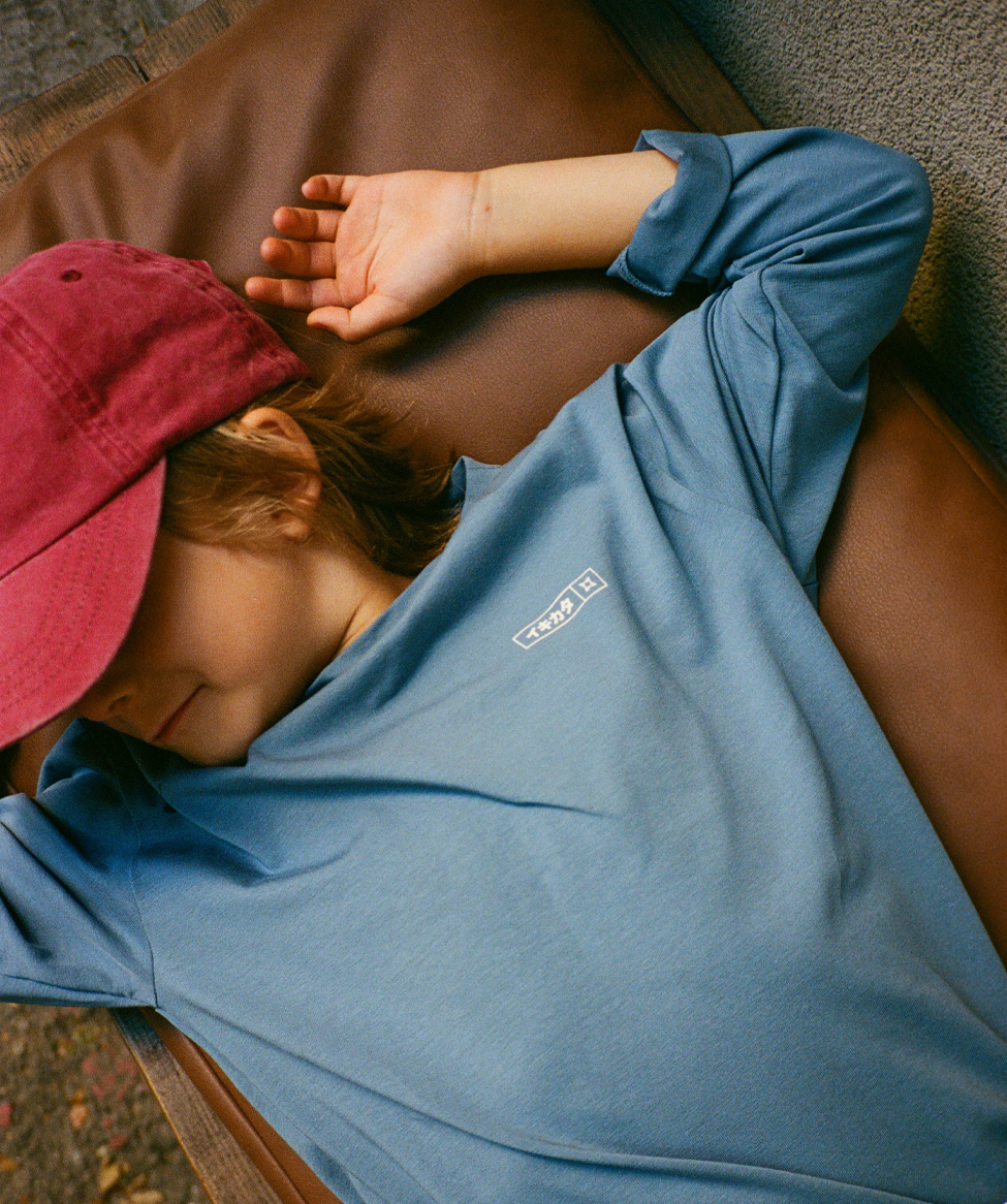 MINI LONG SLEEVE TEE 26 - DENIM