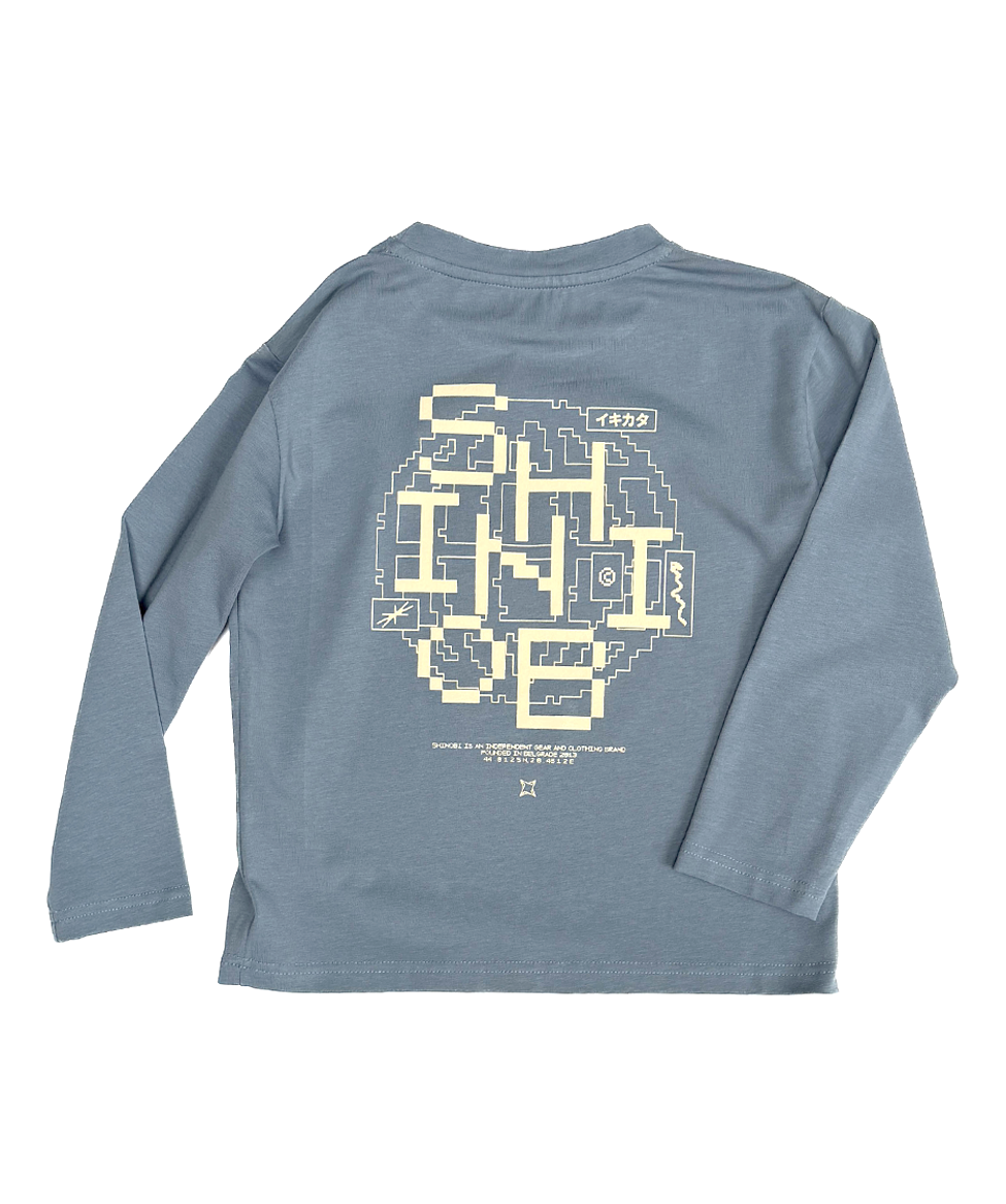 MINI LONG SLEEVE TEE 26 - DENIM